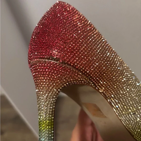 Jeffrey Campbell Rainbow Crystal Heels - Picture 10 of 15